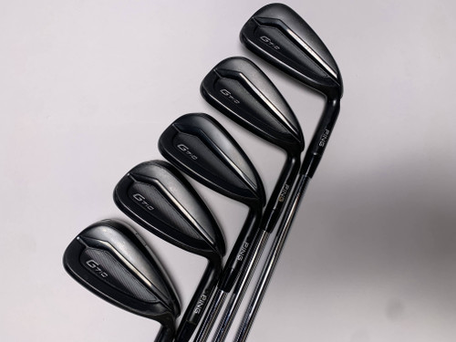 Ping G710 Iron Set 6-PW Black Dot True Temper Elevate MPH 95g Regular Steel RH, 1 of 12