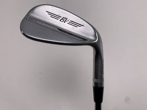 Titleist Vokey SM10 Tour Chrome Wedge 50* 8 Bounce F-Grind Vokey Steel Mens RH, 1 of 12