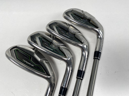 TaylorMade RocketBallz Iron Set 8-PW+SW 55g Ladies Graphite Womens RH, 1 of 12