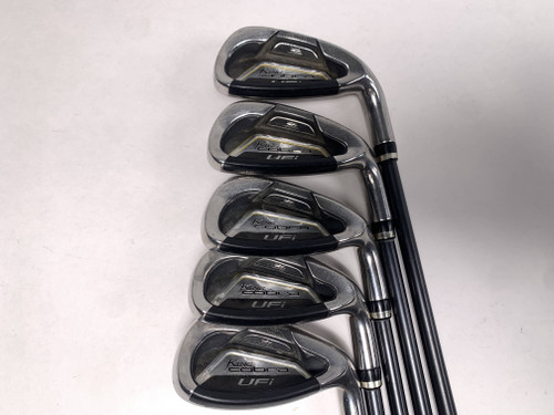 Cobra UFI Iron Set 6-PW+GW YS-55+ 55g Regular Graphite Mens RH NO 8 IRON, 1 of 12
