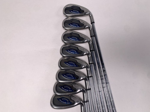Callaway X-16 Iron Set 3-PW System CW75 Regular Steel Mens RH, 1 of 12