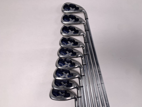 Callaway X-18 Iron Set 3-PW+AW Uniflex Steel Mens RH, 1 of 12