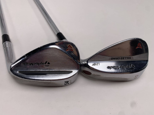 TaylorMade Milled Grind Satin Chrome Wedge Set 54* 11 | 60* 9 LZ 5.5 Regular RH, 1 of 12