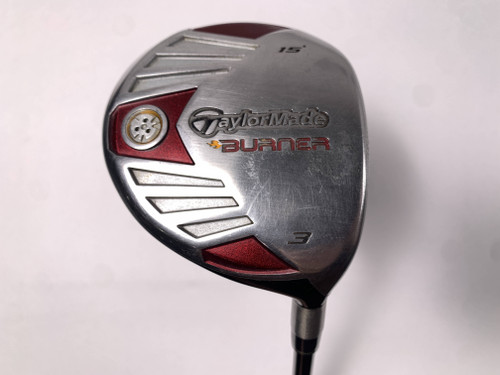 TaylorMade Burner Steel 2007 3 Fairway Wood 15* REAX SuperFast 50g Regular RH, 1 of 12