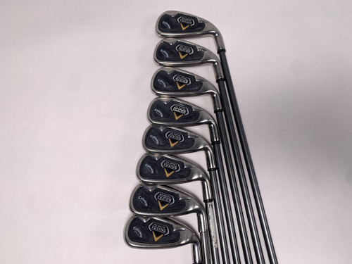 Callaway Big Bertha Fusion Iron Set 3-PW RCH System 75i Regular Graphite Mens RH, 1 of 12