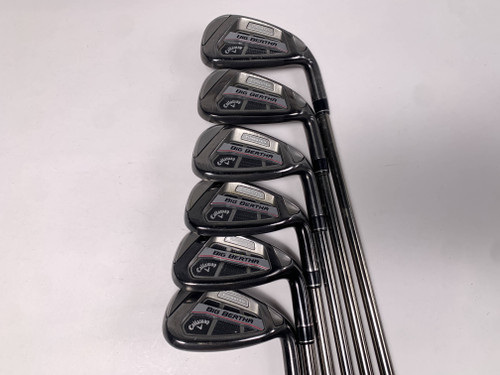 Callaway Big Bertha OS Iron Set 6-PW+AW Recoil ES 460 F2 Senior Graphite Mens RH, 1 of 12