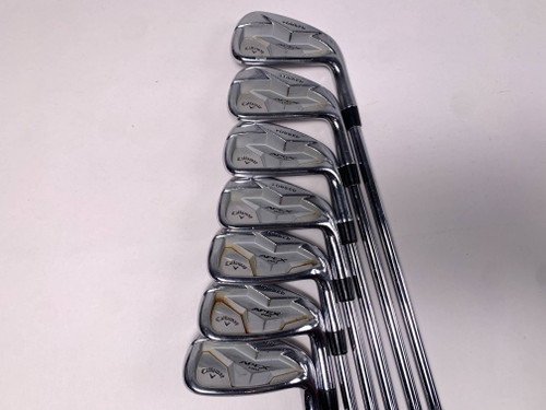 Callaway Apex Pro 19 Iron Set 4-PW Modus 3 Tour 120g Stiff Steel Mens RH, 1 of 12