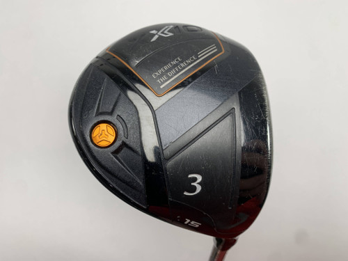 XXIO X Black 3 Fairway Wood 15* Miyazaki AX-1 3222 43g Regular Graphite Mens RH, 1 of 12