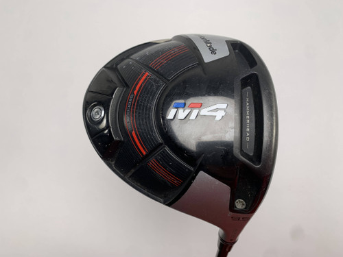 TaylorMade M4 Driver 9.5* Fujikura Atmos 5s Stiff Graphite Mens RH Midsize Grip, 1 of 12