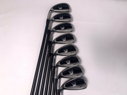 Nike Victory Red Cavity Back Iron Set 4-PW+GW UST Nike Regular Mens LH, 1 of 12