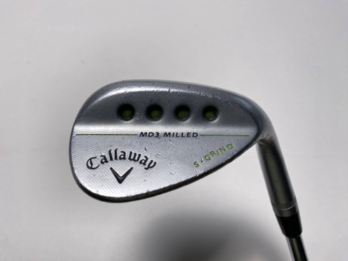 Callaway MD3 Milled Chrome S-Grind Wedge 60* 9 Bounce TT DG Steel Mens RH, 1 of 12