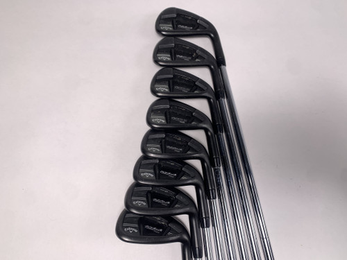 Callaway Rogue Pro Black Iron Set 4-PW+AW Dynamic Gold SL S300 Stiff Steel RH, 1 of 12
