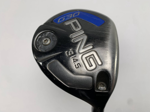 Ping G30 3 Fairway Wood 14.5* Grafalloy ProLaunch Blue 65g Stiff RH Midsize Grip, 1 of 12