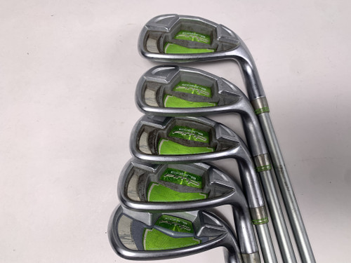 Cobra AMP Cell Womens Green Iron Set 8-PW+GW+SW 50g Ladies Graphite Womens RH, 1 of 12