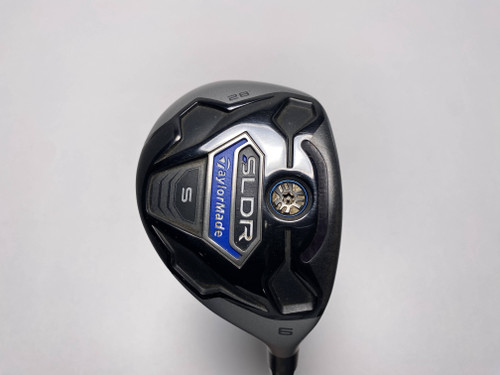 TaylorMade SLDR S 6 Hybrid 28* Fujikura Speeder 72h Regular Graphite Mens RH, 1 of 12