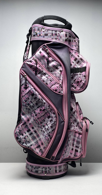 Glove It Lightweight Cart Bag  15-Way Divide Single Strap Pink Golf Bag, 1 of 12