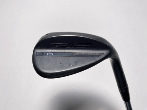 Titleist Vokey SM10 Jet Black Wedge 60*12 Bounce D-Grind WedgeWorks Steel Men RH, 1 of 12