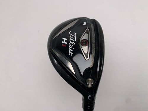 Titleist 816 H1 4 Hybrid 21* Mitsubishi Rayon Diamana Red 60g Regular Mens RH, 1 of 12