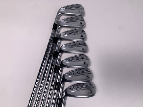 TaylorMade P790 2019 Iron Set 5-PW+AW DG S300 120g Stiff Steel Mens LH +1", 1 of 12