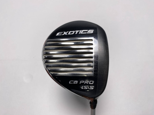 Tour Edge Exotics CB Pro F2 3 Fairway Wood 15.5* Fujikura Speeder 661 Regular RH, 1 of 12