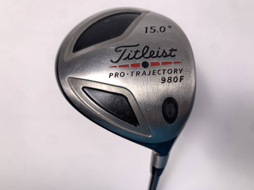 Titleist 980 F 3 Fairway Wood 15* 4375 Stiff Graphite Mens RH, 1 of 12