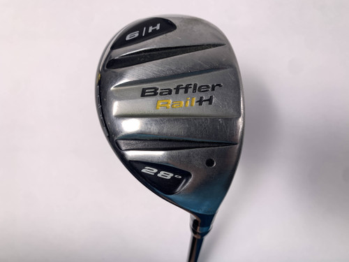 Cobra Baffler Rail H 6 Hybrid 28* Fujikura Motore 65g Regular Graphite Mens RH, 1 of 12