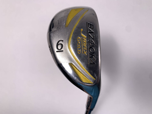 Tour Edge Bazooka Jmax Gold 6 Hybrid Bazooka JMAX 74g Regular Mens RH, 1 of 12