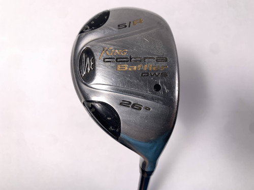 Cobra Baffler DWS 2008 5 Hybrid 26* Aldila VS 65g Regular Graphite Mens RH, 1 of 12