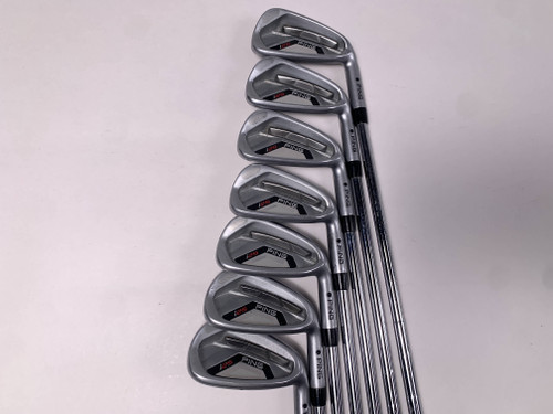 Ping i25 Iron Set 4-PW Black Dot CFS Stiff Steel Mens RH Midsize Grips, 1 of 12