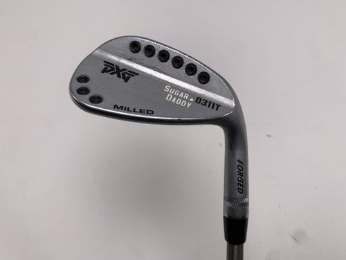 PXG 0311 T Sugar Daddy Chrome Wedge 46* 10 Bounce AeroTech SteelFiber i70 Men RH, 1 of 12