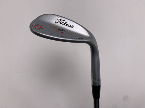 Titleist Vokey Spin Milled Chrome 2009 Wedge 62* 7 Bounce Wedge Steel Mens RH, 1 of 12