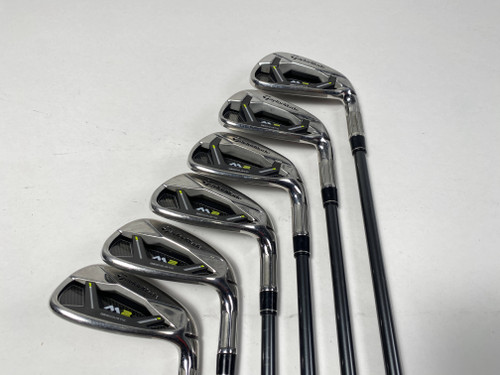 TaylorMade M2 Iron Set 6-PW+AW REAX 65g Regular Graphite Mens RH -1/2", 1 of 12