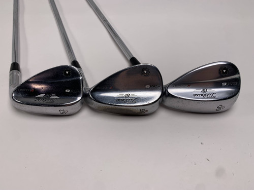 Titleist Vokey SM6 Tour Chrome Wedge Set 52* 12 | 56* 14 | 60* 12 Steel Mens RH, 1 of 12