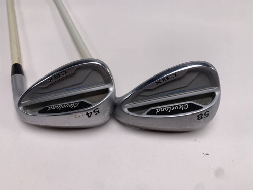 Cleveland CBX Wedge Set 54* 12 | 58* 10 Alpina 673 Wild eye Stiff RH, 1 of 12