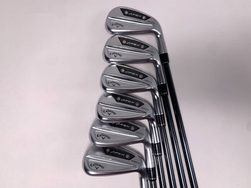 Callaway Apex Ai300 Iron Set 6-PW+GW UST Mamiya HDX Recoil Dart 70g Senior RH, 1 of 12