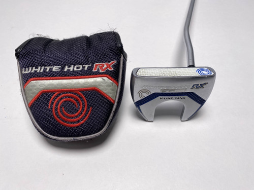 Odyssey White Hot RX V-Line Fang Putter 35" Mens RH HC, 1 of 12