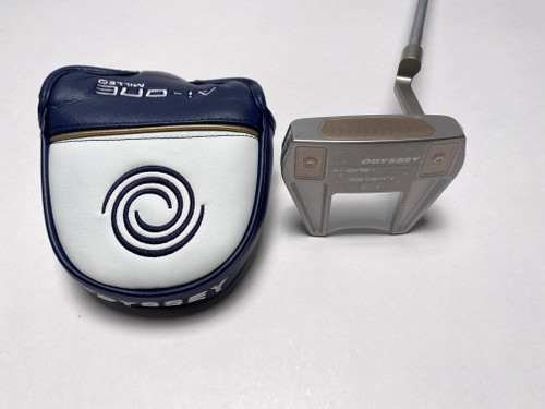 Odyssey Ai-ONE Silver Milled Seven T Putter 35" Mens RH HC NEW, 1 of 12