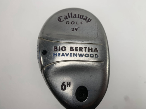 Callaway Big Bertha Heavenwood 6 Hybrid 29* Big Bertha Gems 55 55g Ladies RH, 1 of 12