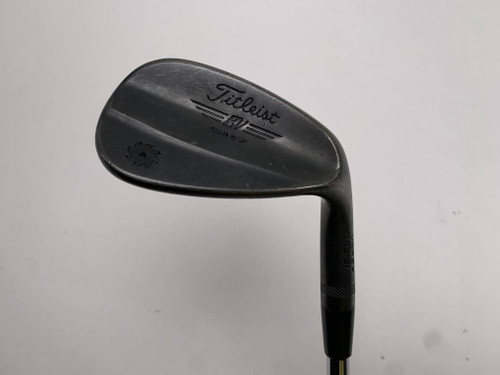 Titleist Vokey SM7 Jet Black Gap Wedge GW 50* 12 Bounce F-Grind Wedge RH +1/2'', 1 of 12