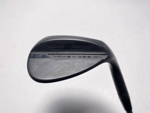 Titleist Vokey SM8 Jet Black Lob Wedge LW 60* 8 Bounce M-Grind Wedge RH, 1 of 12