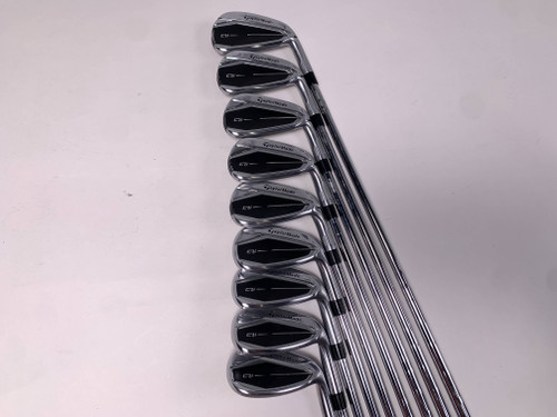 TaylorMade Qi Iron Set 4-PW+GW+SW KBS Max MT 85g Stiff Steel Mens RH, 1 of 12