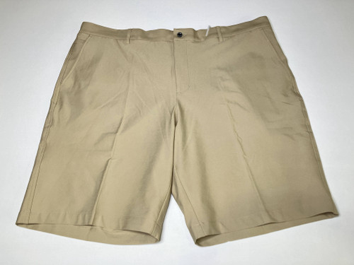 Dunning Player Fit Woven Men's Golf Shorts Size 42 Tan, 1 of 12