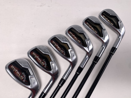 Callaway Diablo Forged Iron Set 5-PW 75g Regular Graphite Mens RH, 1 of 12