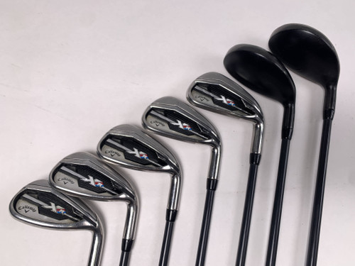 Callaway XR Hybrid Iron Set 4-PW Project X San Diego 4.5 55g Senior RH, 1 of 12