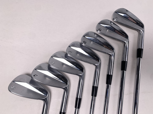 TaylorMade P7MB 2021 Iron Set 4-PW KBS Tour 120 Stiff Steel Mens RH -1/2'', 1 of 12