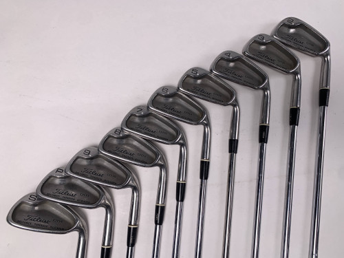 Titleist DTR Iron Set 2-PW+SW True Temper Dynamic Gold S300U Stiff Steel Mens RH, 1 of 12