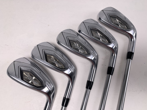 Titleist T400 Iron Set 8-PW+AW+GW Fubuki MV Series 50g Senior RH +1'', 1 of 12