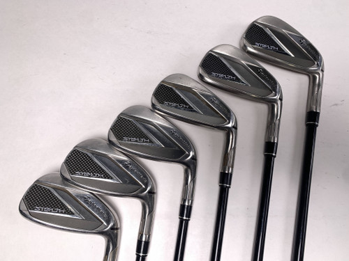 TaylorMade Stealth Iron Set 5-PW Fujikura Ventus Red 5A Senior Graphite Mens RH, 1 of 12