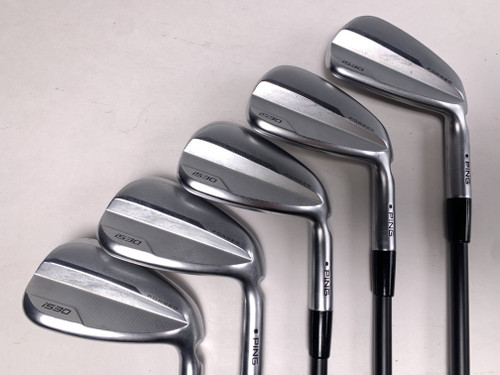 Ping i530 Iron Set 7-PW+AW Black Dot KBS PGI 50 Senior Graphite Mens RH, 1 of 12