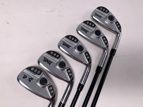 PXG 0311 XP GEN5 Chrome Iron Set 6-PW Accra iSeries 70i Regular Graphite Mens RH, 1 of 12